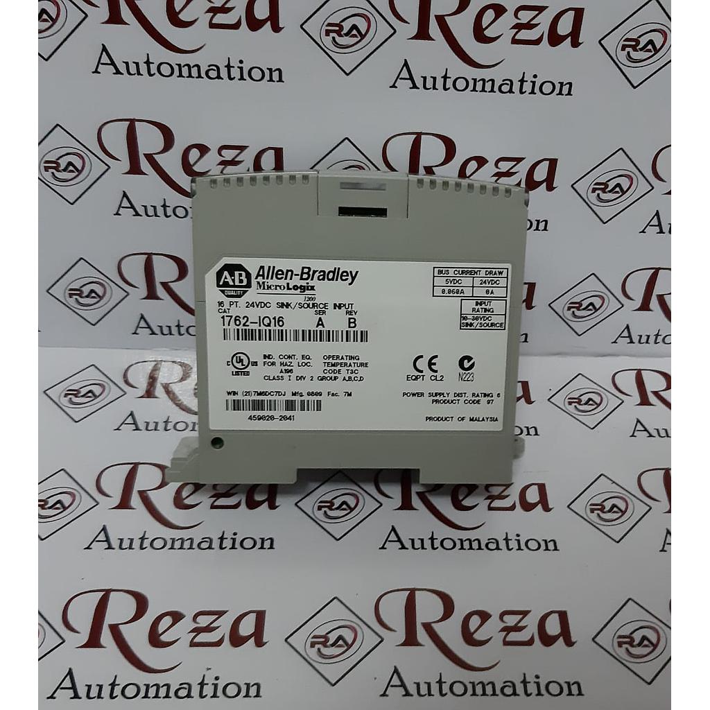 ALLEN BRADLEY 1762-IQ16 MicroLogix 16 POINT DIGITAL INPUT MODULE