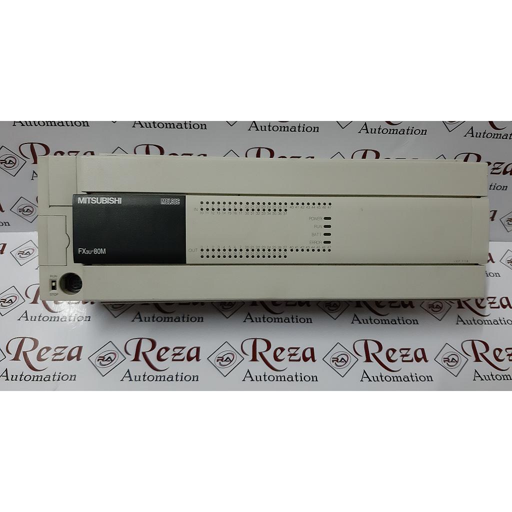 MITSUBISHI FX3U-80MR/ES Programmable Logic Controller (PLC)