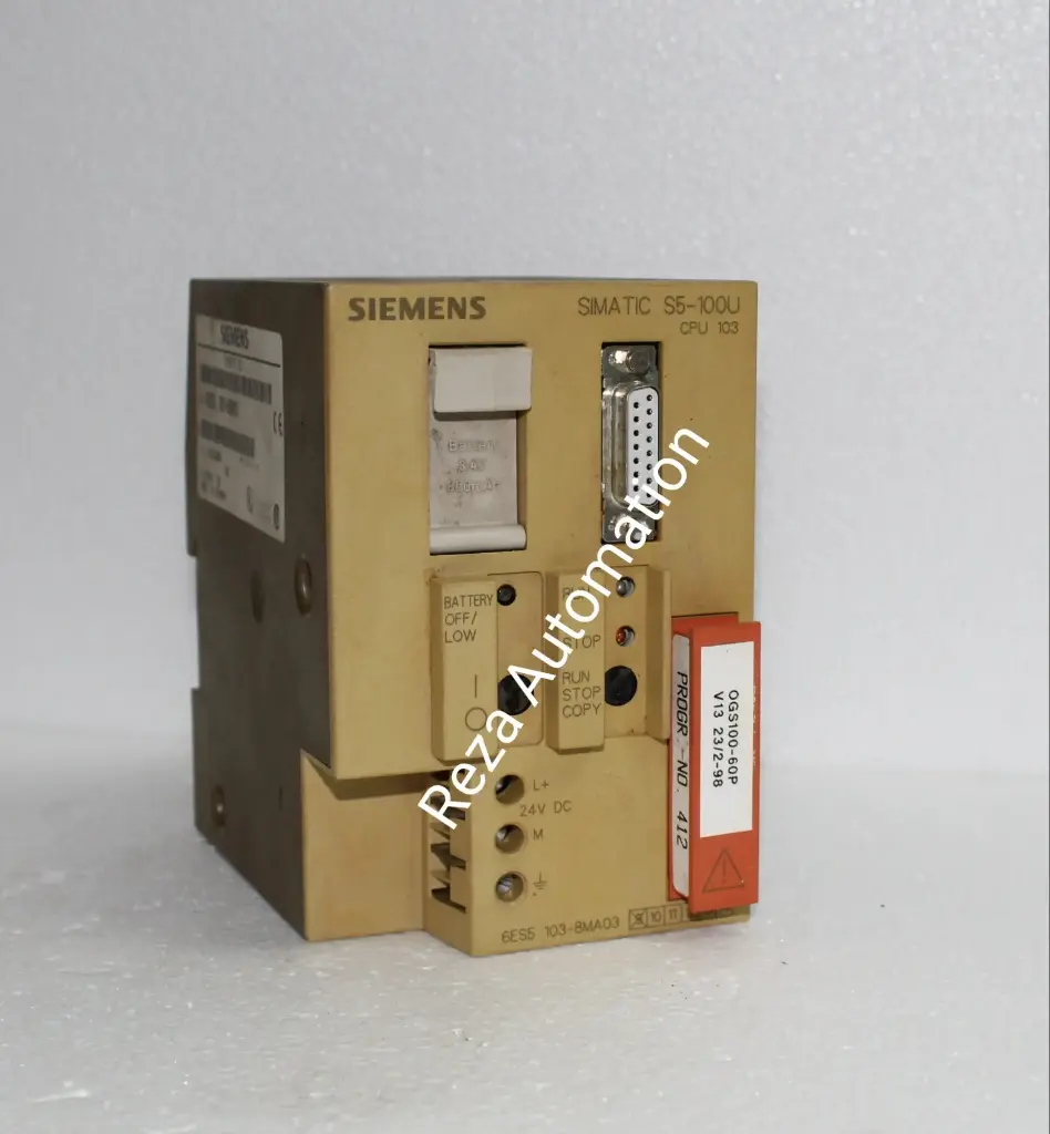 SIEMENS SIMATIC S5-100U 6ES5 102-8MA02 CPU
