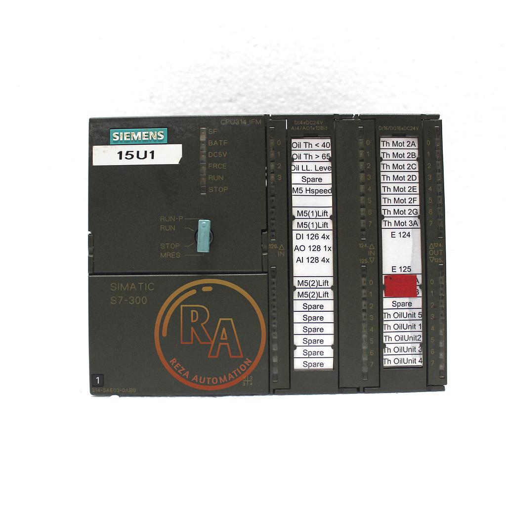 SIEMENS 6ES7 314-5AE03-0AB0 SIMATIC S7-300, CPU 314