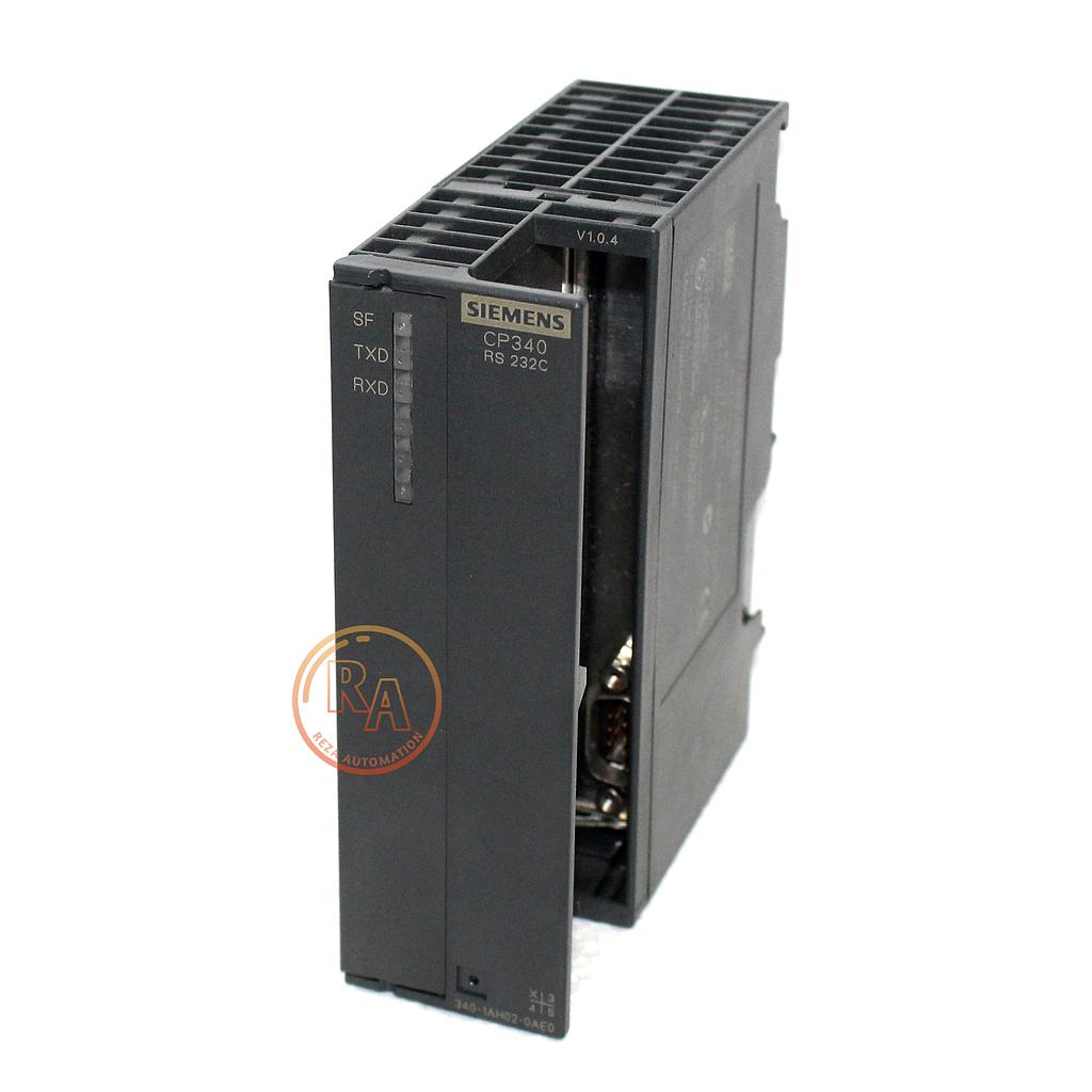 SIEMENS 6ES7 340-1AH02-0AE0 SIMATIC S7-300 CP 340 COMMUNICATION PROCESSOR MODULE