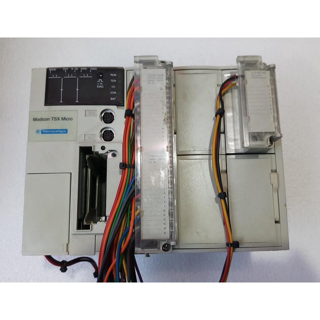 SCHNEIDER TSX3721001 PROGRAMMABLE LOGIC CONTROLLER (PLC)