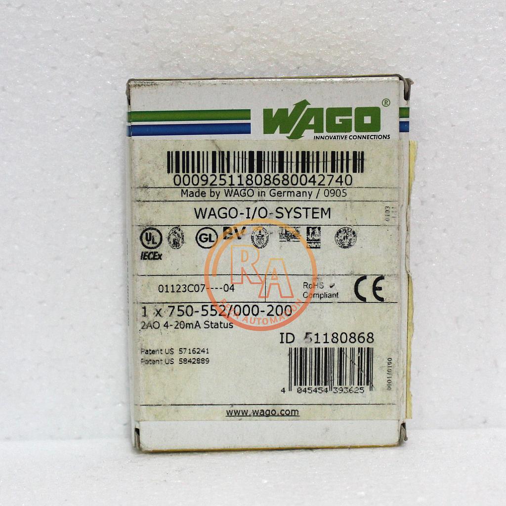 WAGO 750-552/000-200 