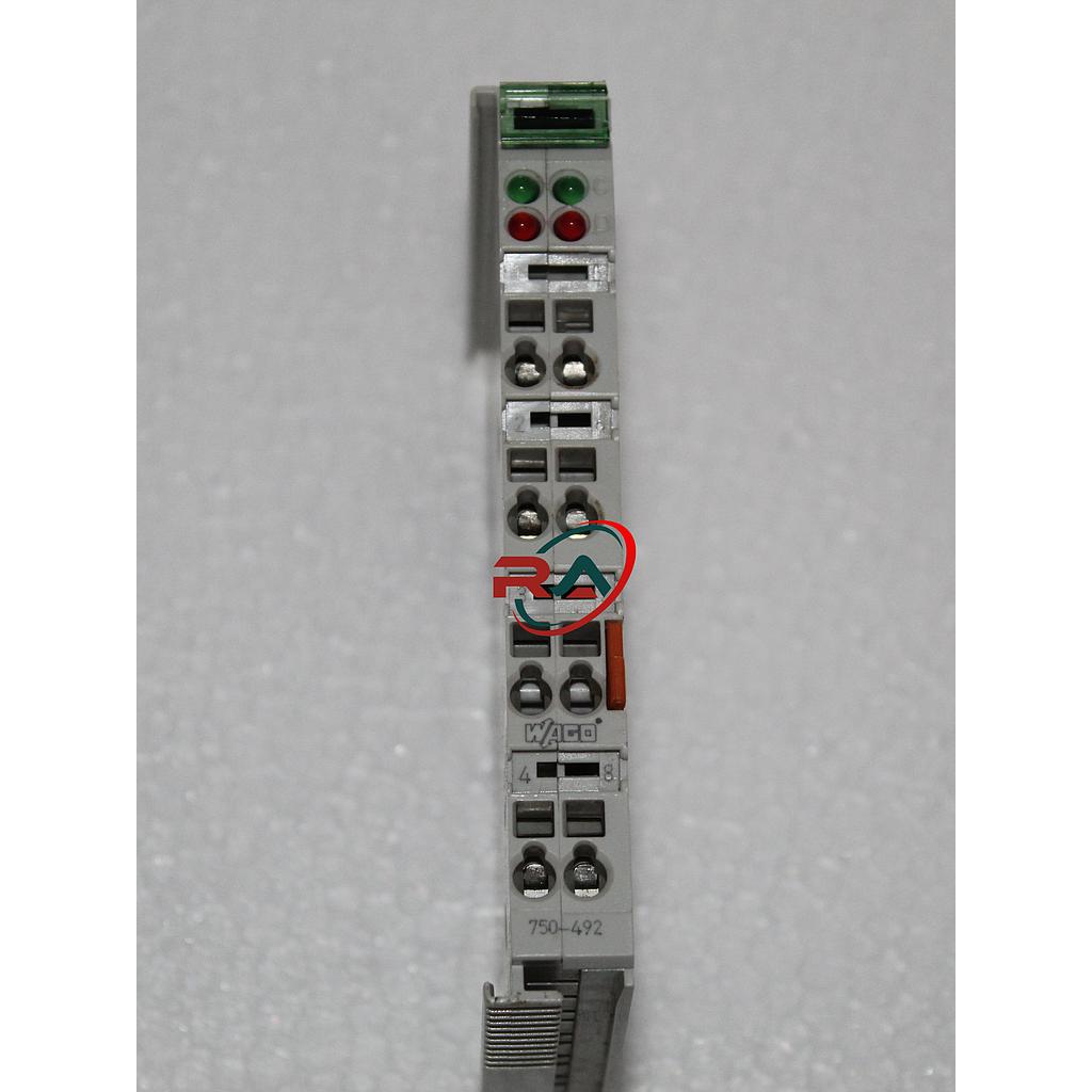 WAGO 750-492 ANALOG INPUT MODULE 