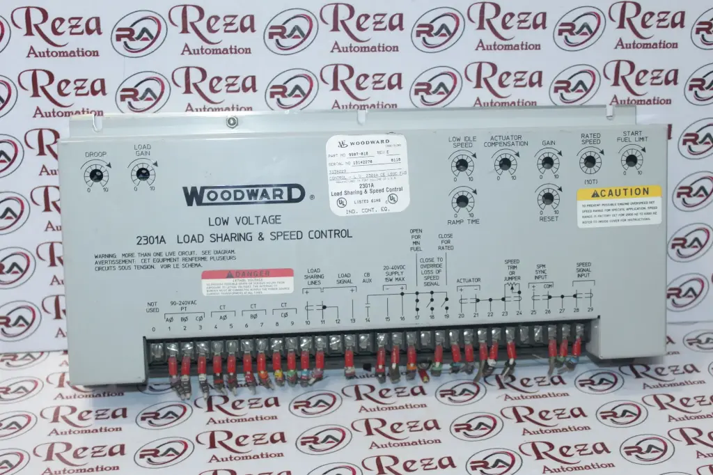 WOODWARD 9907-018  2301A LOAD SHARING AND SPEED CONTROL
