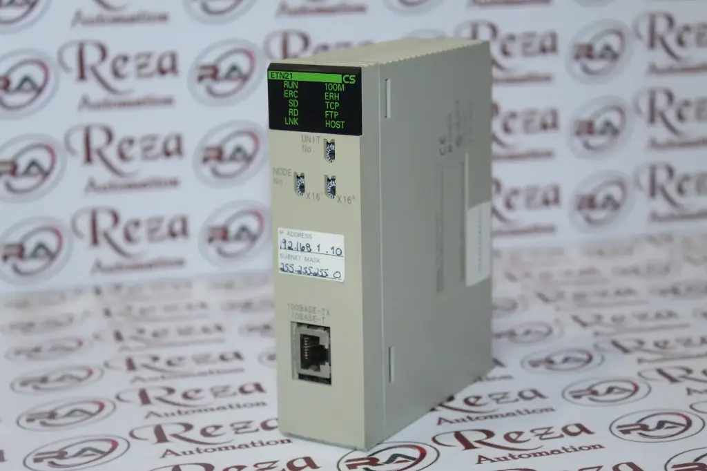 OMRON CS1W-ETN21 ETHERNET EXPANTION MODULE | Reza Automation