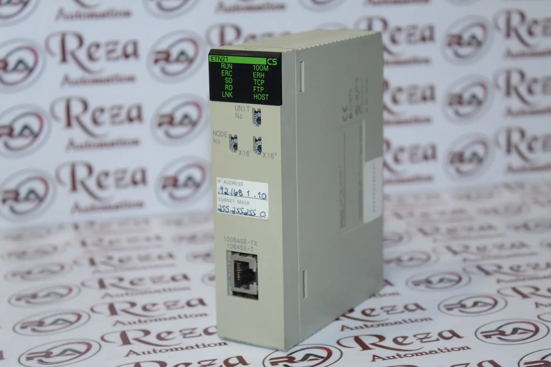 OMRON CS1W-ETN21 ETHERNET EXPANTION MODULE | Reza Automation