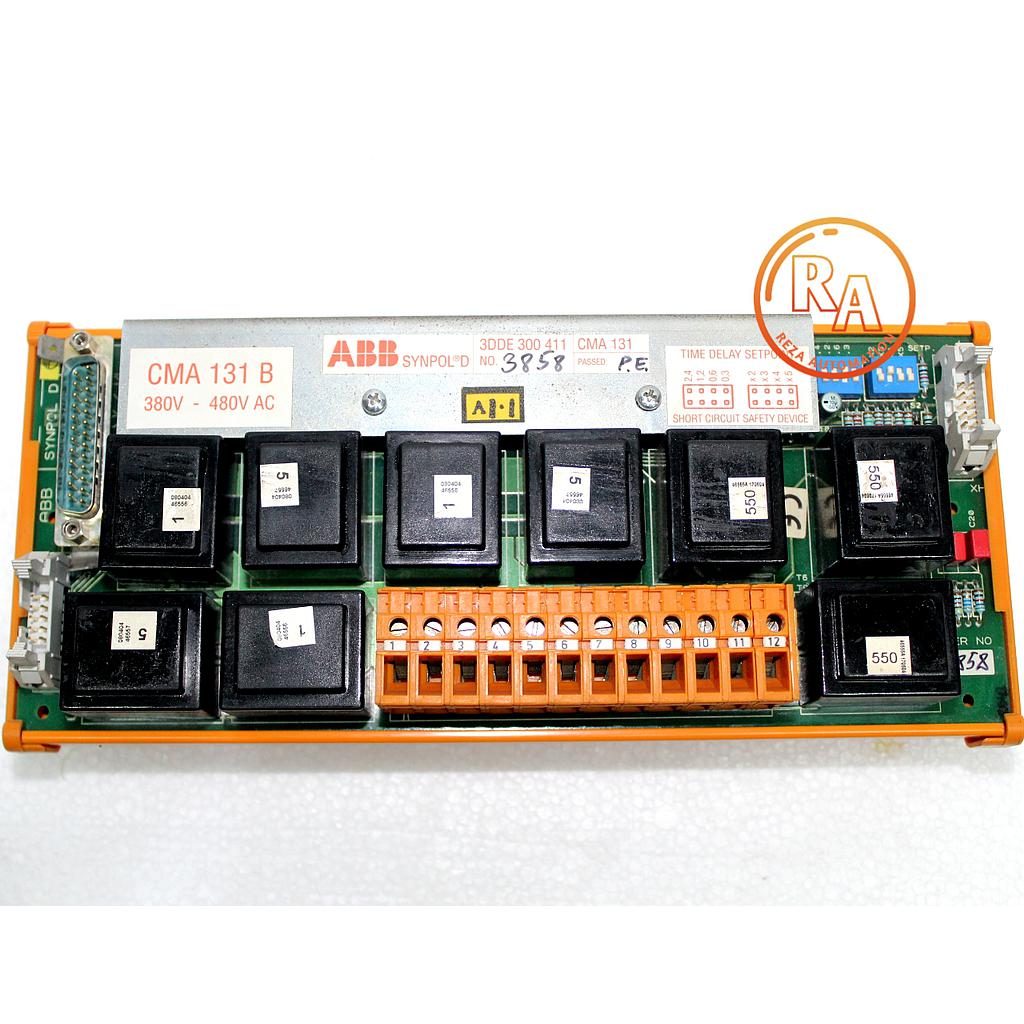 ABB SYNPOL D 3DDE 300 411 Generator connection short circuit safety