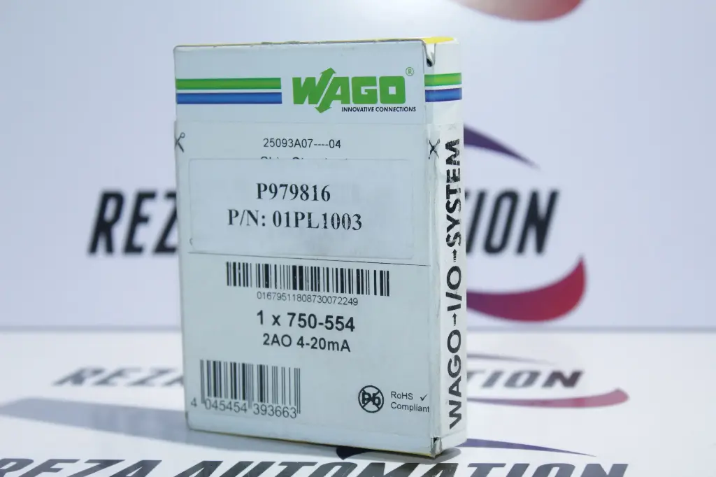 WAGO 750-554 Analog Output Module 2AO 24VDC