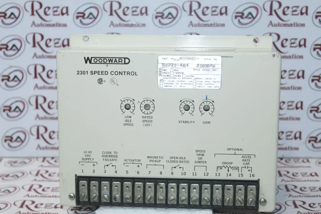 WOODWARD 8271-464 SPEED CONTROL 