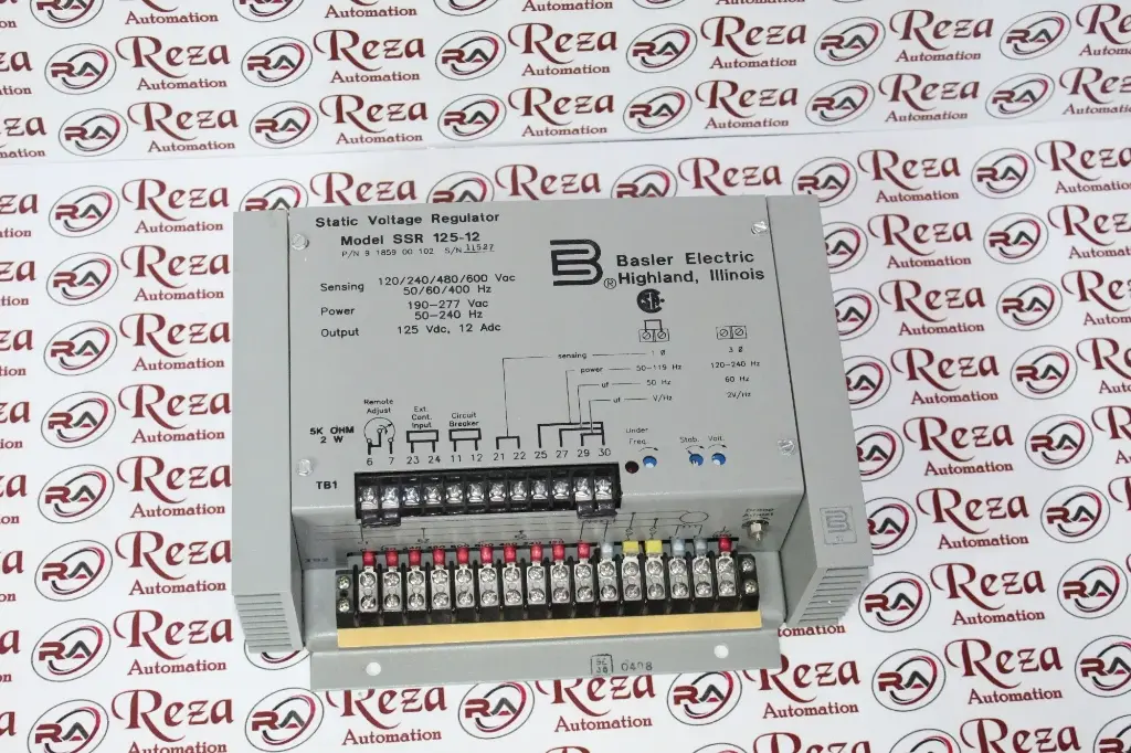 Basler Electric SSR 125-12 VOLTAGE REGULATOR