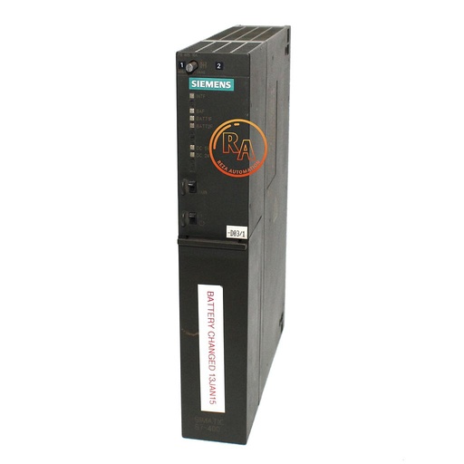SIEMENS 6ES7 405-0KA01-0AA0 SIMATIC S7-400 PS405 Power Supply, 24/48/60V DC, 10A